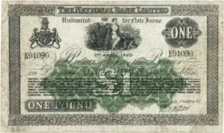 Ireland 1 Pound, 1920 obverse