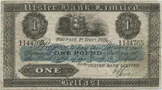 Ireland 1 Pound, 1926-1928 obverse