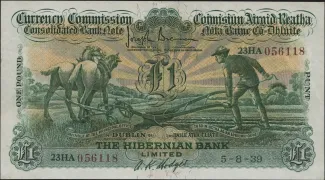 Ireland 1 Pound, 1929-1940 obverse