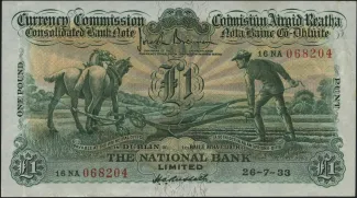 Ireland 1 Pound, 1929-1940 obverse