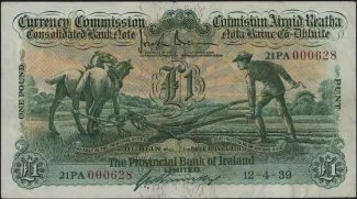Ireland 1 Pound, 1929-1940 obverse