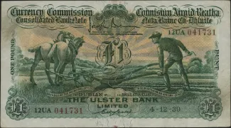 Ireland 1 Pound, 1929-1940 obverse