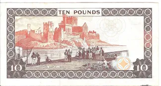 Isle of Man 10 Pounds - Elizabeth II, 1998-2022 reverse