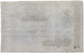 Isle of Man 10 Pounds, 1820-1830 reverse