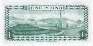 Isle of Man 1 Pound - Elizabeth II, 1983 reverse