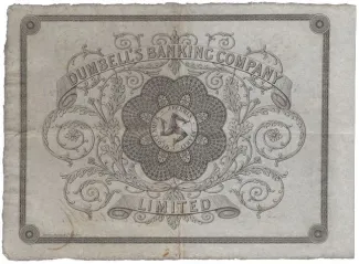 Isle of Man 1 Pound, 1875-1878 reverse