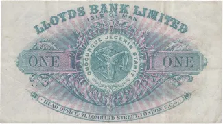 Isle of Man 1 Pound, 1955-1961 reverse