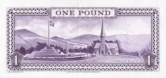 Isle of Man 1 Pound, 1961-1967 reverse