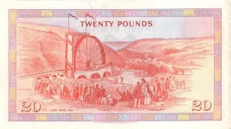 Isle of Man 20 Pounds, 1979 reverse