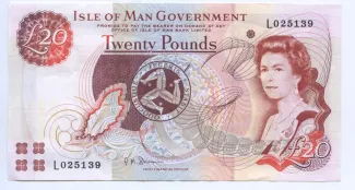 Isle of Man 20 Pounds, 2013 obverse