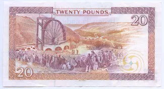 Isle of Man 20 Pounds, 2013 reverse