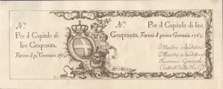 Italian States 100 Lire, 1765 obverse