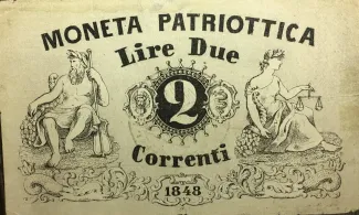 Italian States 2 Lire, 1848 image