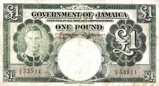 Jamaica 1 Pound, 1940 image