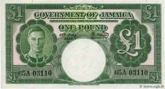 Jamaica 1 Pound, 1960 image