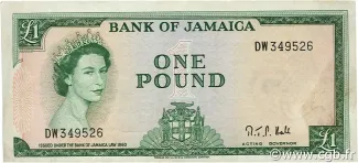 Jamaica 1 Pound, 1964 image