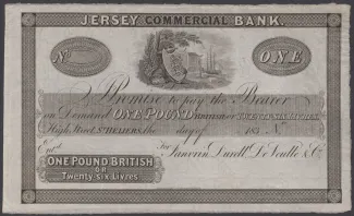 Jersey 1 Pound, 1830 obverse