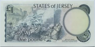 Jersey 1 Pound - Elizabeth II, 1976-1988 reverse