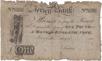 Jersey 1 Pound,  obverse