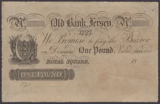Jersey 1 Pound, 1800 obverse