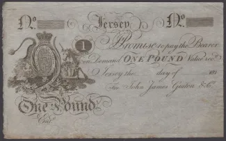 Jersey 1 Pound, 1811 obverse