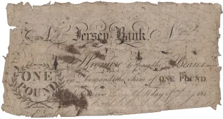 Jersey 1 Pound, 1815 obverse