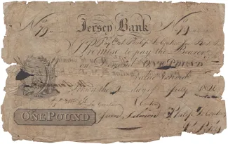 Jersey 1 Pound, 1820 obverse