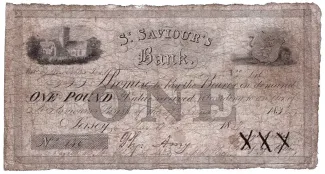 Jersey 1 Pound, 1832 obverse