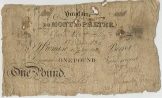 Jersey 1 Pound, 1834 obverse