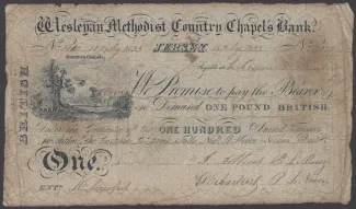 Jersey 1 Pound, 1835 obverse