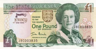 Jersey 1 Pound, 2004 P-31 obverse