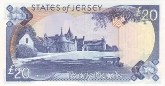 Jersey 20 Pounds, 1993-2000 reverse