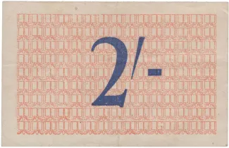 Jersey 2 Shillings, 1941 P-4 reverse
