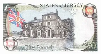Jersey 50 Pounds, 1993-2000 reverse
