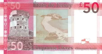 Jersey 50 Pounds, 2010-2018 reverse