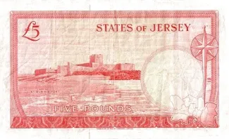 Jersey 5 Pounds, 1963 reverse