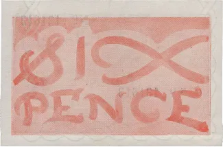 Jersey 6 Pence, 1941-1942 P-1 reverse