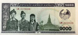 Laos 1.000 Kip, 1996 image