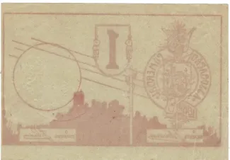 Leiria, District of 1 Centavo, reverse
