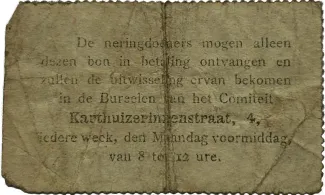 Liège (Cornesse) 10 Centimes, 1917 reverse