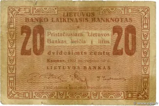 20 , 1922