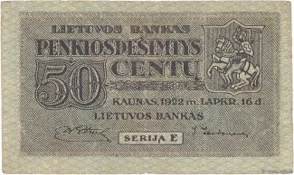  50 , 1922