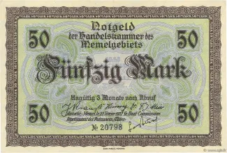 Lithuania 50 Mark, 1922 obverse