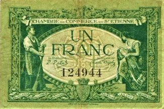 Loire, Department of 1 Franc, 1921 obverse
