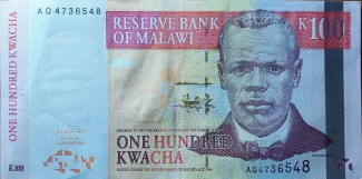 Malawi 100 Kwacha, 2003 obverse