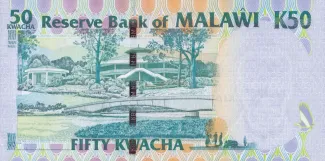 Malawi 50 Kwacha, 2004 P-49 reverse