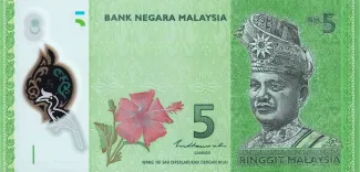 Malaysia 5 Ringgit, 2023 image