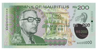 Mauritius 200 Rupees, 2024 obverse