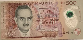 Mauritius 500 Rupees, 2013-2023 obverse