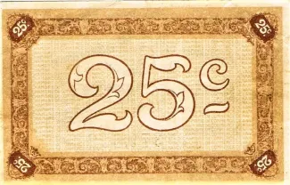 Meurthe-et-Moselle, Department of 25 Centimes, reverse